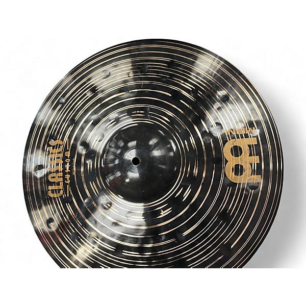Used MEINL 18in CLASSIC DARK CRASH Cymbal