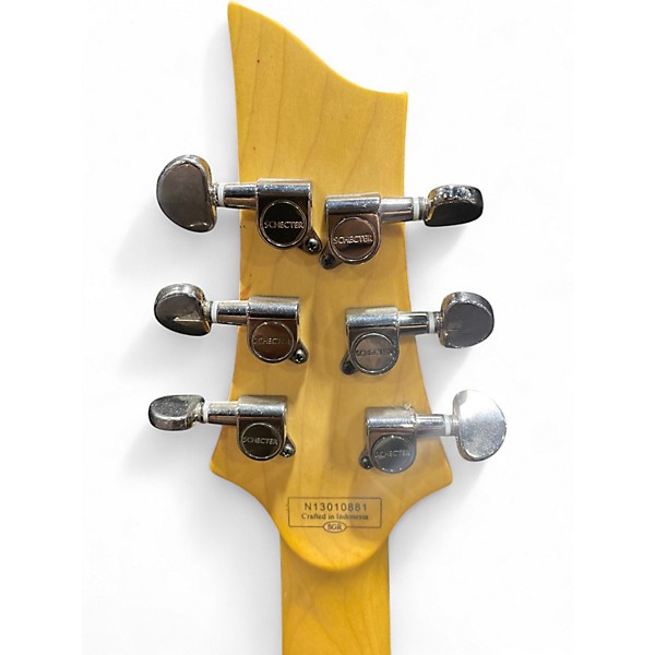 Used Schecter Guitar Research Omen Extreme 6 Crimson Red Trans Solid Body Electric Guitar