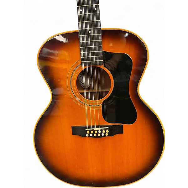 Vintage 1978 Guild F212XL Sunburst 12 String Acoustic Guitar