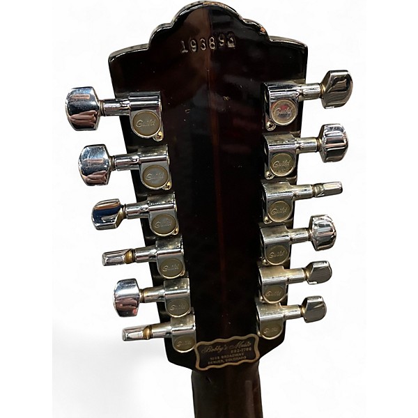Vintage 1978 Guild F212XL Sunburst 12 String Acoustic Guitar