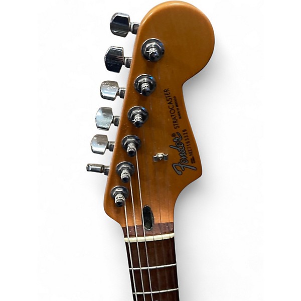 Used Fender Deluxe Lone Star Stratocaster Arctic White Solid Body Electric Guitar