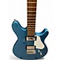 Used Sterling by Music Man VALENTINE Metallic Blue Solid Body Electric Guitar
