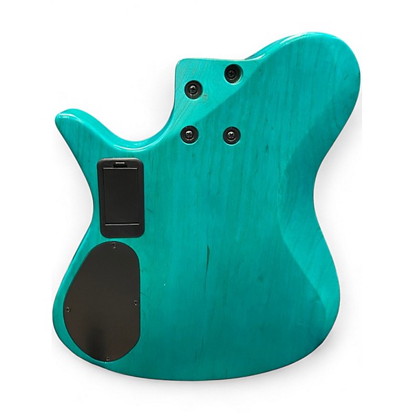 Used Keisel Zeus  Trans Green Solid Body Electric Guitar