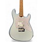 Used Sterling by Music Man Cutlass Firemist Silver Solid Body Electric Guitar