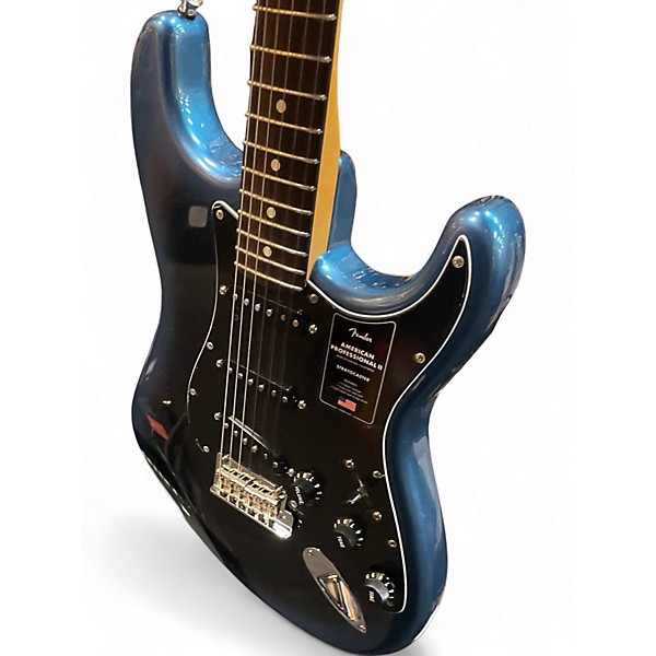 Used Fender American Professional II Stratocaster DARK NIGHT Solid Body Electric Guitar