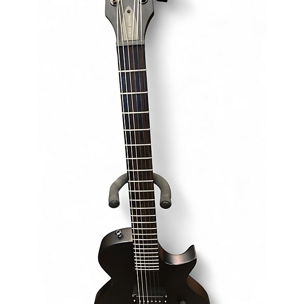 Used ESP LTD ECLIPSE Black Metal Black Solid Body Electric Guitar