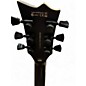 Used ESP LTD ECLIPSE Black Metal Black Solid Body Electric Guitar