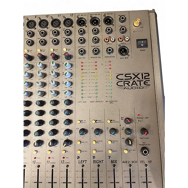 Used Crate CSX12 Unpowered Mixer