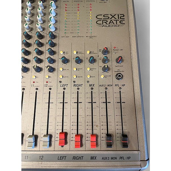 Used Crate CSX12 Unpowered Mixer