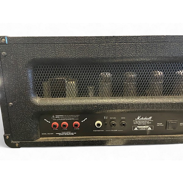 Used 2016 Marshall DSL100H 100W Tube Guitar Amp Head