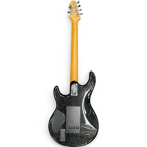 Used Ernie Ball Music Man Luke METALIC BLACK Solid Body Electric Guitar