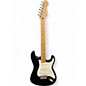 Used Fender Standard Stratocaster Black Solid Body Electric Guitar thumbnail