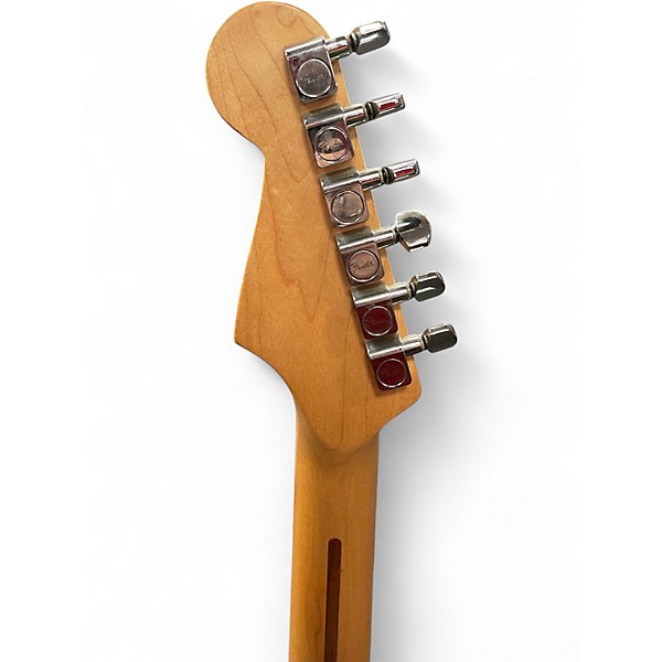 Used Fender Standard Stratocaster Black Solid Body Electric Guitar