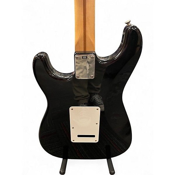 Used Fender Standard Stratocaster Black Solid Body Electric Guitar