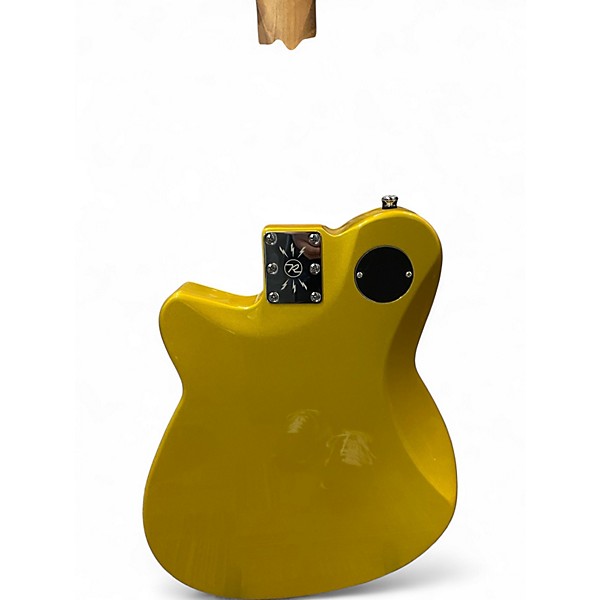 Used Reverend Double Agent OG Gold Solid Body Electric Guitar