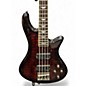 Used Schecter Guitar Research Stiletto Extreme 4 String 2 Color Sunburst Electric Bass Guitar