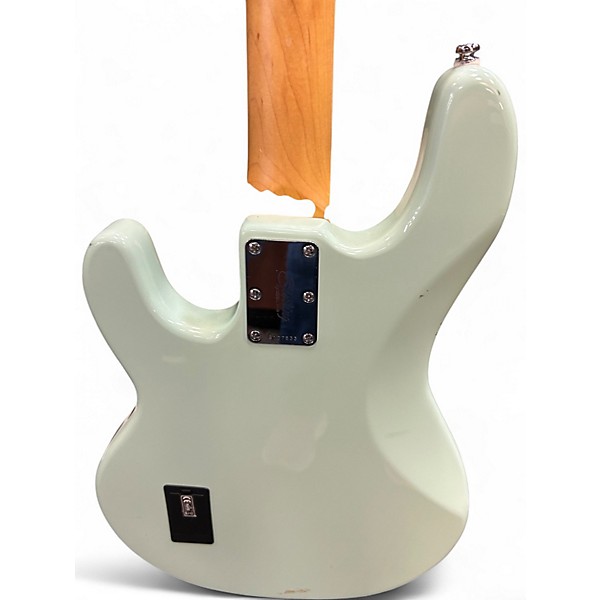 Used Sterling by Music Man Sub 4 Mint Green Electric Bass Guitar