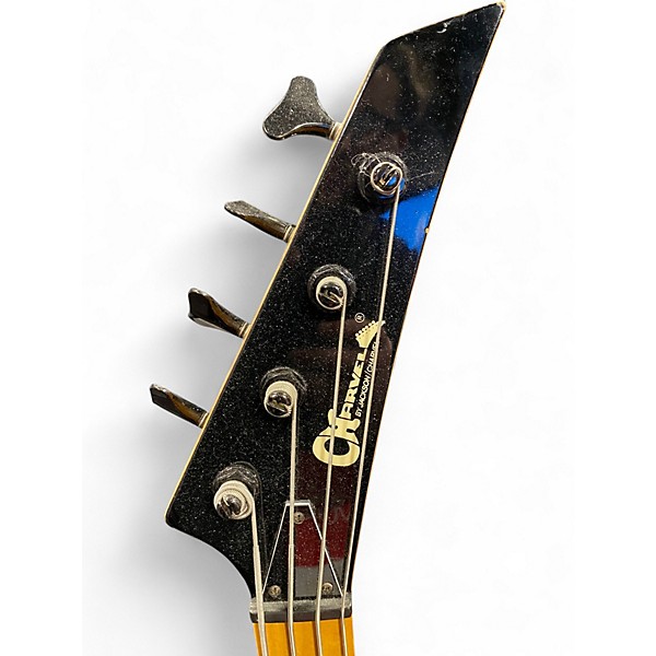 Used 1990s Charvel 1B Black Electric Bass Guitar