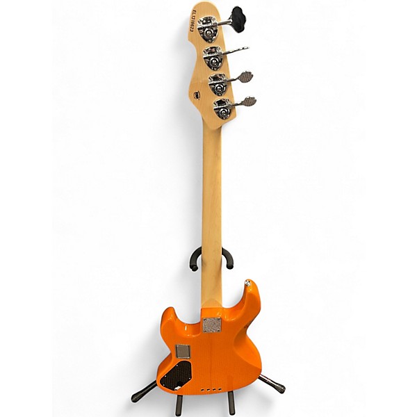 Used ESP LTD Elite J4 Amber Electric Bass Guitar