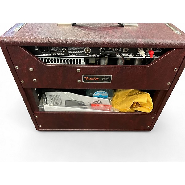 Used Fender Limited-Edition '65 Princeton Bordeaux Reserve 112 12 Tube Guitar Combo Amp