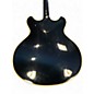 Used D'Angelico Excel DC Tour Black Hollow Body Electric Guitar