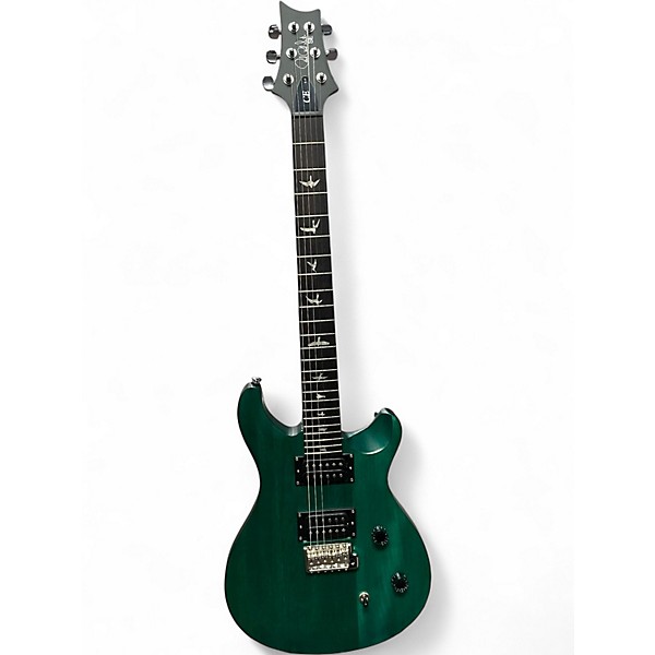 Used PRS SE CE24 Standard Satin Turquoise Solid Body Electric Guitar