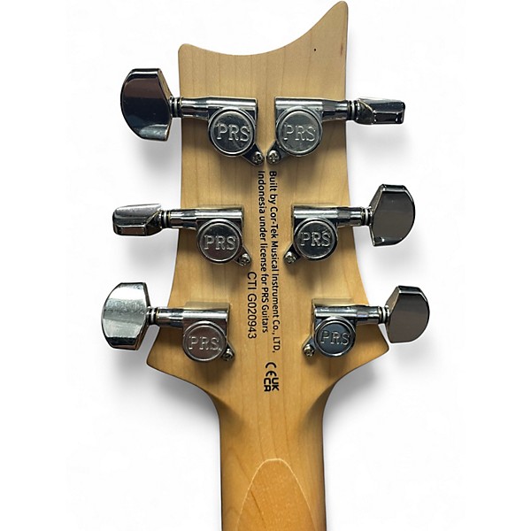 Used PRS SE CE24 Standard Satin Turquoise Solid Body Electric Guitar