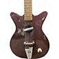 Used Danelectro Convertible Burgundy Acoustic Electric Guitar