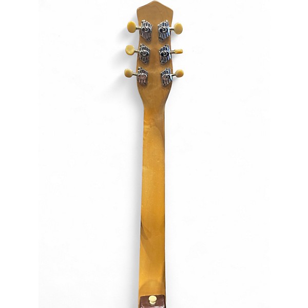 Used Danelectro Convertible Burgundy Acoustic Electric Guitar