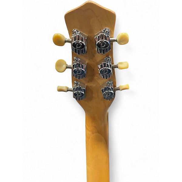 Used Danelectro Convertible Burgundy Acoustic Electric Guitar