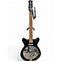 Used Danelectro 59 resonator Black Hollow Body Electric Guitar thumbnail