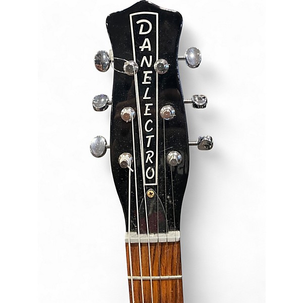 Used Danelectro 59 resonator Black Hollow Body Electric Guitar