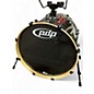 Used PDP by DW 5 Piece mainstage black sparkle Drum Kit thumbnail