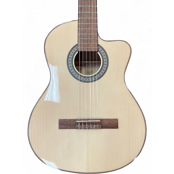 Used Lucero LC150SCE natural Classical Acoustic Electric Guitar