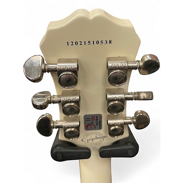 Used Epiphone Les Paul Studio Alpine White Solid Body Electric Guitar