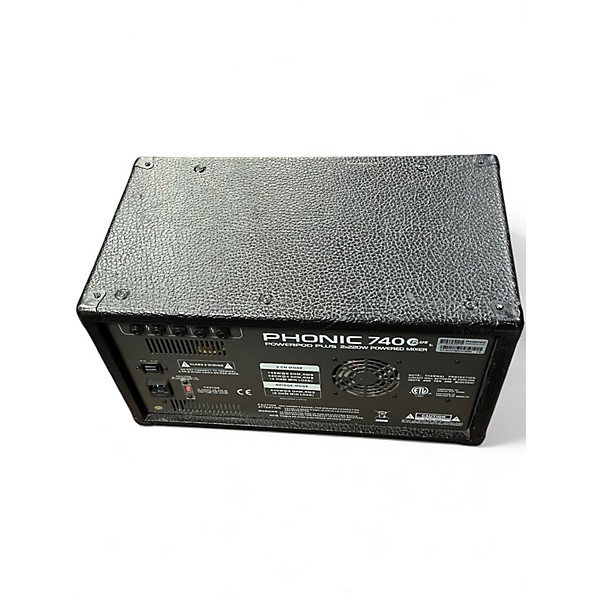 Used Phonic 740 PLUS Powered Mixer