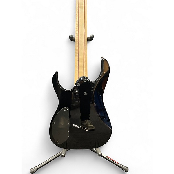 Used Ibanez RGMS7 Black Solid Body Electric Guitar