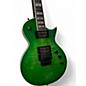 Used ESP LTD Alex Skolnick AS-1 Lime Burst Solid Body Electric Guitar