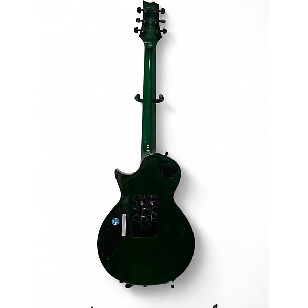 Used ESP LTD Alex Skolnick AS-1 Lime Burst Solid Body Electric Guitar