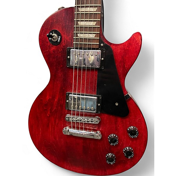 Used 2016 Gibson Les Paul Studio Cherry Solid Body Electric Guitar