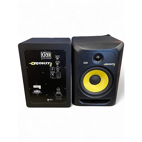 Used KRK krk rokit 8 pair Powered Monitor