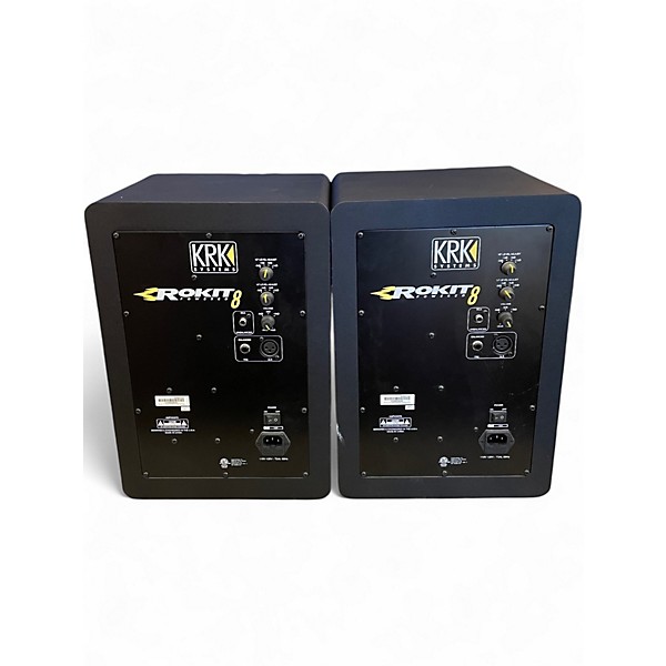 Used KRK krk rokit 8 pair Powered Monitor