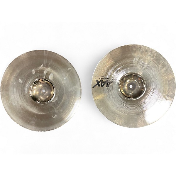 Used SABIAN 14in AAX X-PLOSION HATS PAIR Cymbal