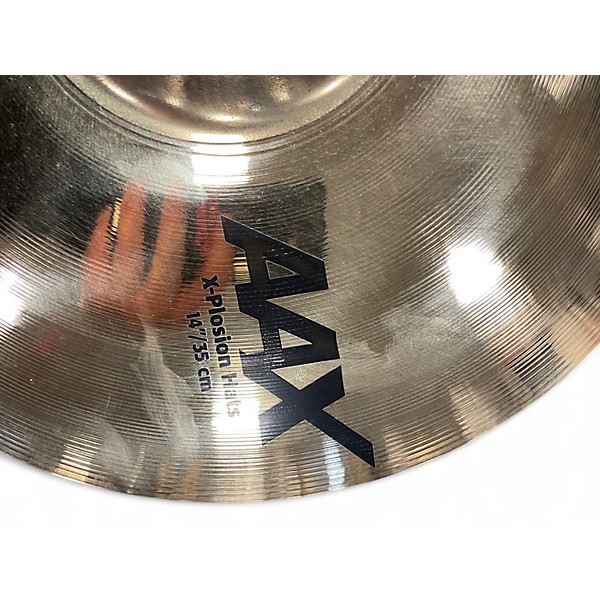 Used SABIAN 14in AAX X-PLOSION HATS PAIR Cymbal