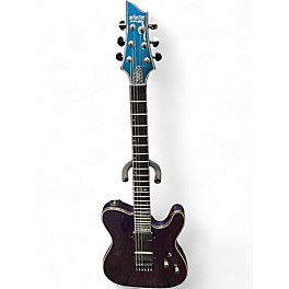 Used 2020s Schecter Guitar Research DIAMOND SERIES HELLRASIER ULTRA VIOLET Solid Body Electric Guitar