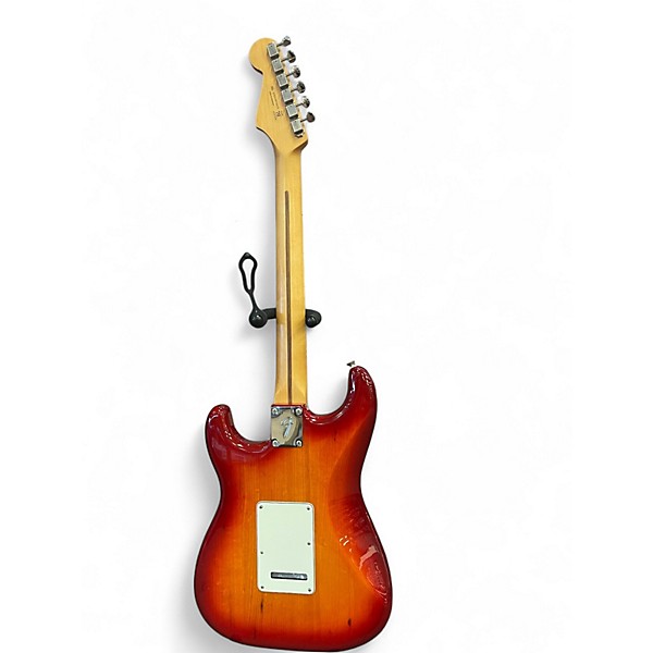 Used Fender Player II Chambered Ash Heritage Cherry Sunburst Solid Body Electric Guitar