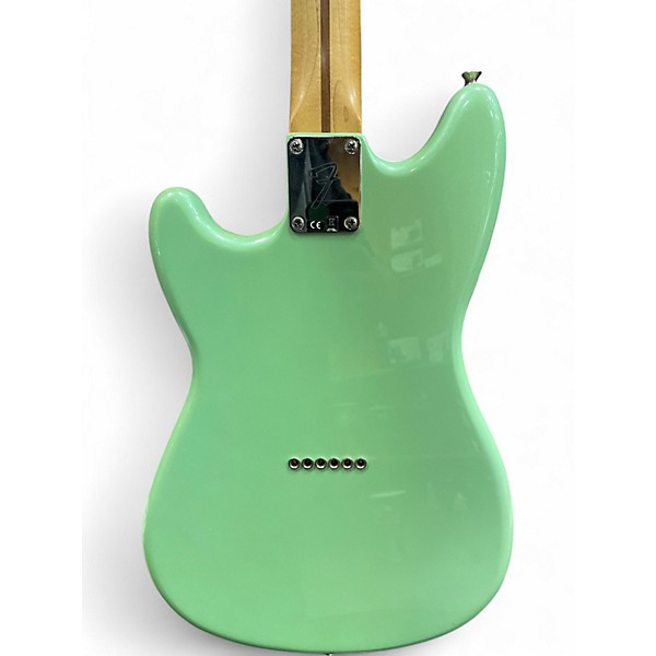 Used Fender Duo Sonic HS Mint Green Solid Body Electric Guitar