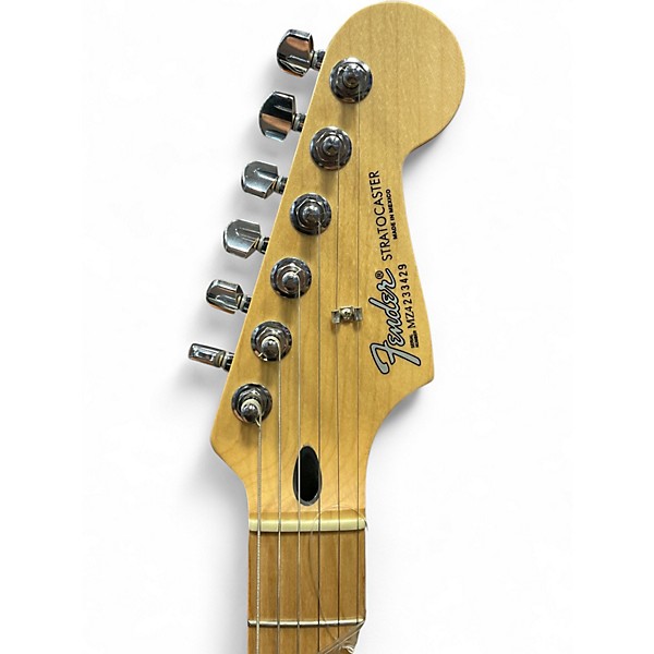 Used Fender Standard Stratocaster Black Solid Body Electric Guitar