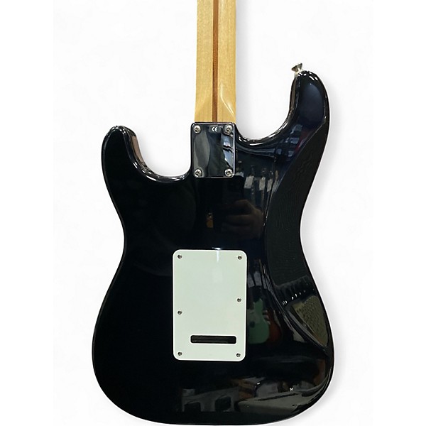 Used Fender Standard Stratocaster Black Solid Body Electric Guitar
