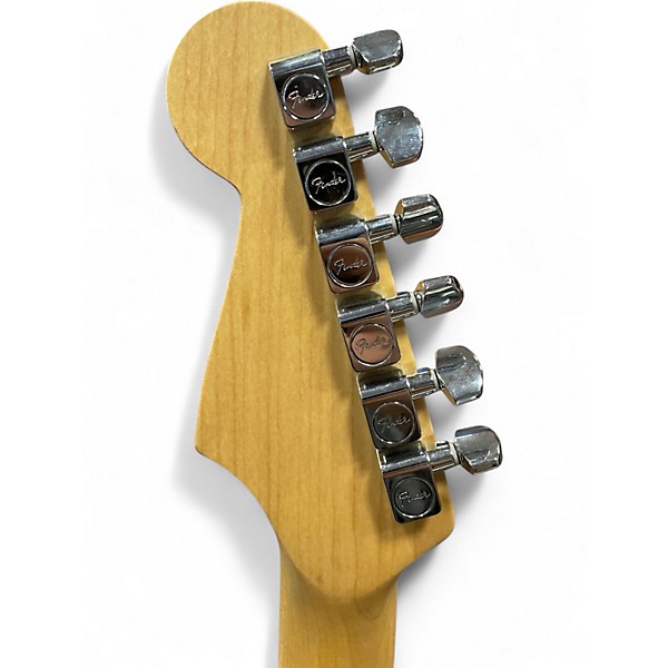 Used Fender Standard Stratocaster Black Solid Body Electric Guitar